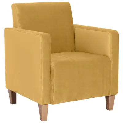 Produktbild von Max Winzer Sessel Milla - Samtvelours mais - Maße: 71 x 70 x 81 cm
