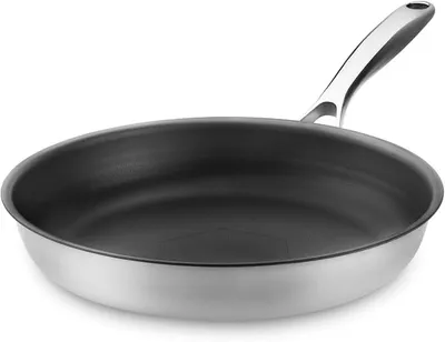 Imagen del producto de Sartén de 28 cm – Recubrimiento antiadherente natural de acero inoxidable