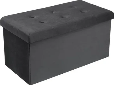 Image de Banquette en cuir gris