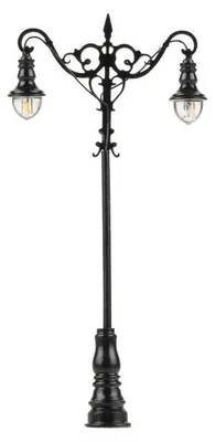 Produktbild von Faller 180214 - 1/87 / H0 LED-Laterne, Kugel-Hängeleuchten, warmweiß - Neu