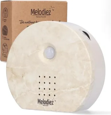 Imagen del producto de Melodiez Spieluhr Naturstein Melody Nature Box Klangbox con Bewegungsmelder