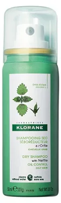 Immagine prodotto di Klorane Shampoo secco all'ortica per capelli grassi 50ml