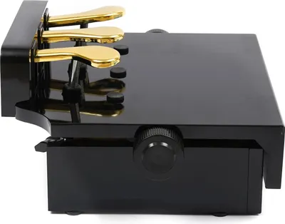 Obrázok produktu pre Detský nadstavec na klavír - PA-23 - 3 pedále - Nastaviteľná výška 13,5-23 cm - Nosnosť 110 kg - Pre deti od 4 do 12 rokov - Železo/drevo/PVC