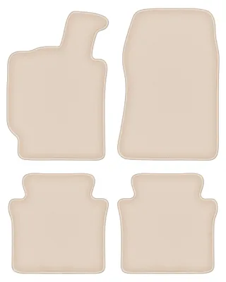Produktbild von DURBAN Beige Velours-Fußmatten-Set für Lancia Thesis Limousine (2001-2009)