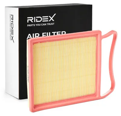 Produktbild von RIDEX 8A0459 Luftfilter für VW POLO (9N) Rechteckig