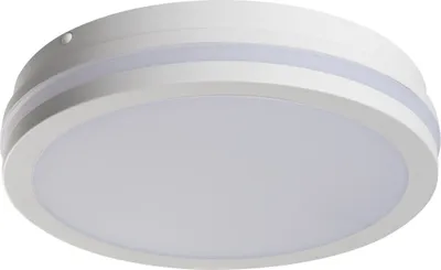 Image de Kanlux BENO LED Plafonnier Ø26cm 30W blanc IP65 avec capteur de mouvement