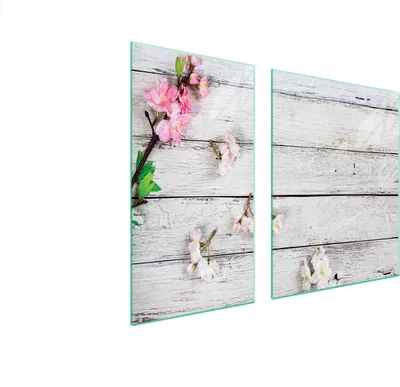 Produktbild von Glasschutzplatte Für Herd 90X52 Holz