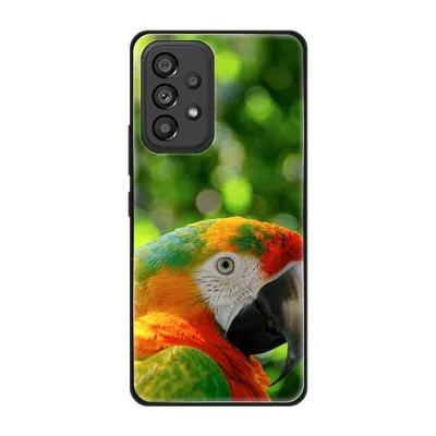 Produktbild von König Design Hülle kompatibel mit Samsung Galaxy A53 5G Kunststoff Soft Handyhülle - Handy Case Papagei