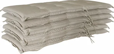 Produktbild von Grasekamp 6 Stück Auflagen Sand zu Sessel  Klappsessel Gartensessel