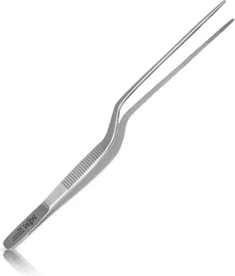 Immagine prodotto di Pinzette da cucina Pinzette da frittura Pinzette reversibili Pinzette da gourmet