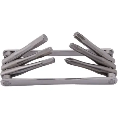 Productafbeelding van CT Multifunctionele vouwbare houder, model 6, zilverkleurig, met 6 functies