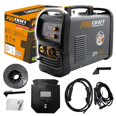 Obrázok produktu pre Poloautomatický zvárací invertor (CO2) MIG/MAG, MMA Procraft SPI-320 (20-160A)