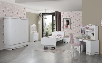 Produktbild von Kommode Spiegel Jugendzimmer Kommoden Schlafzimmer Möbel Konsole Neu