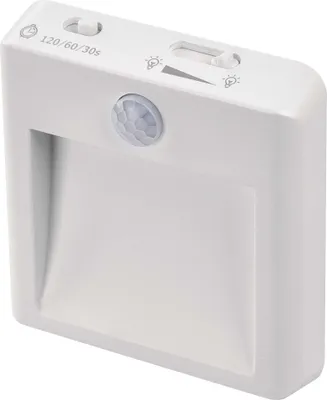 Obrázok produktu pre EMOS Hranaté LED nočné svetlo s pohybovým čidlom do zásuvky P3319