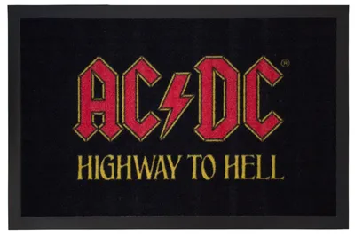 Produktbild von AC/DC - Highway to Hell Türmatte 060 x 040 cm