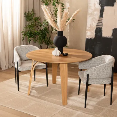 Produktbild von Bronx71 Esstisch Bowie rund Eiche Natur Ø 120 cm