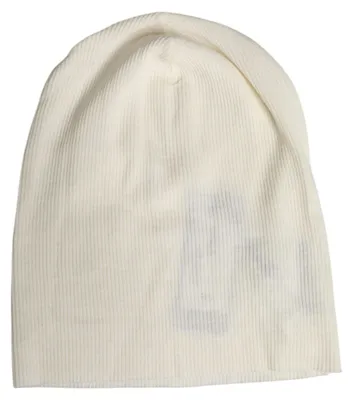 Produktbild von Dolce & Gabbana Beige Wool Blend Knitted Beanie Cap