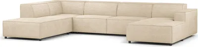 Produktbild von home24 Wohnlandschaft mit Longchair & Ottomane