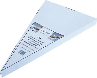 Produktbild von Schneider Einwegspritzbeutel weiß 54,5cm (100 Stück)