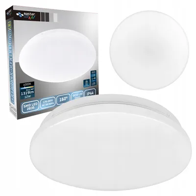 Produktbild von MasterLED LED-Deckenleuchte Erik 12W 4000K 1319 lm IP44 Weiß 21 cm