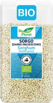 SORGO (ZIARNO OBŁUSZCZONE) BIO 500 g - BIO PLANET