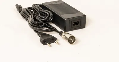 Zdjęcie produktu dla Ładowarka akumulatorów 12,6 V 5 A 3PIN XLR (do akumulatorów litowo-jonowych 12 V) modelowanie skutera elektrycznego