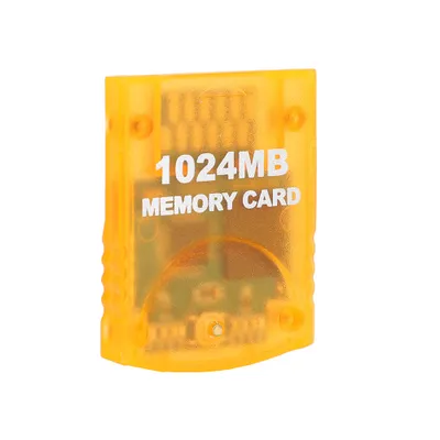 Zdjęcie produktu dla Karta pamięci, karta pamięci 1024 MB, karta pamięci do WII, karta pamięci do WII 1024 MB, karta pamięci do konsoli do gier WII
