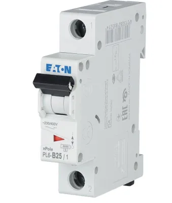 Image de Moeller Xpole interrupteur de surintensité PL6-B25/1 /E2DE
