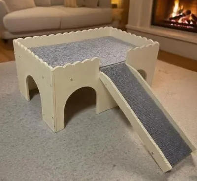 Meerschweinchenhaus, 1.42 kg, 41x27x6 cm