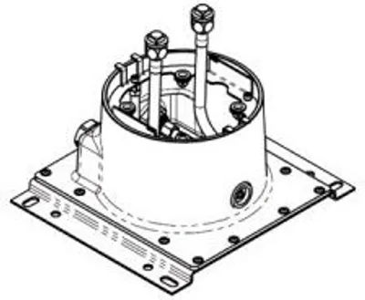 Produktbild von Dornbracht 3504197090 UP-Deckeneinbaukasten Serienneutral