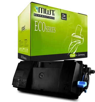 Produktbild von 1 Mehrwegtoner kompatible Lasertoner ersetzt Utax PK3013 1T02V30UT0 Schwarz