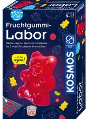Produktbild von Kosmos Fruchtgummi-Labor, Experimentier-Set, Chemie, 8 Jahr(e)