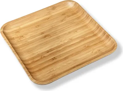 Produktbild von Wilmax Bambus-Servierplatte, 30,5 x 30,5 cm, WL-771025/A