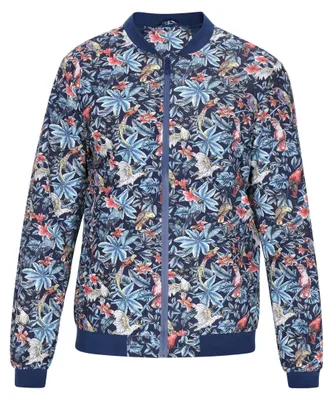 Produktbild von Herren Jacke blau Größe S mit Stehkragen und Reißverschluss