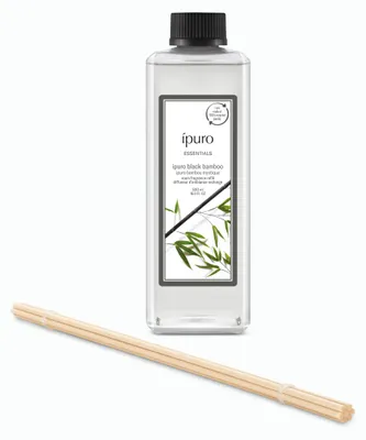 Produktbild von ipuro Essentials Nachfüller BLACK BAMBOO Raumduft 500 ml - Refill Raumerfrischer