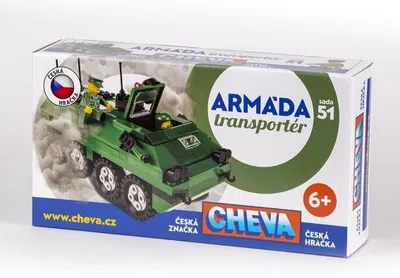 Produktbild von Cheva 51 Militärischer gepanzerter Mannschaftstransportwagen 253Stück im Karton 35x19x9cm