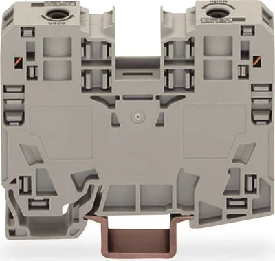 Immagine prodotto di Morsetto passante 6-35 qmm grigio - Morsettiera di alimentazione 16 mm 125 A 285-135