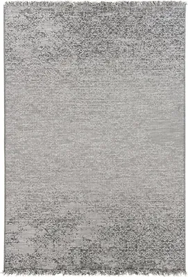 Produktbild von In- und Outdoorteppich - Grau - 120 x 170 cm - mit Fransen