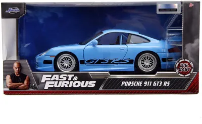 Immagine prodotto di Simba Dickie Vertriebs GmbH 1:24 F&F Brians Porsche 911 GT3 RS 0 0 STK