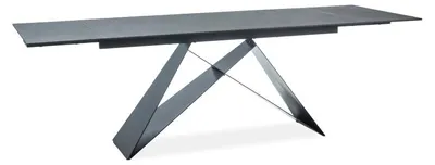 Obrázok produktu pre Čierny jedálenský stôl WESTIN I (160-240)X90, rozkladací