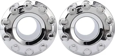 Immagine prodotto di Coppia di coprimozzo da 19,5 pollici con 10 occhielli 5C3Z1130NA, ricambio per Ford F-450 F-550 Super Duty
