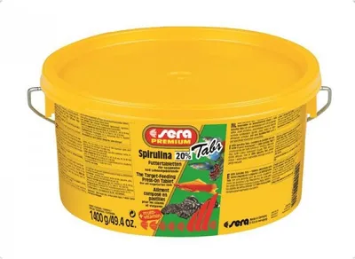 Produktbild von sera Spirulina Tabs 1,4 kg (2150 Tabletten)