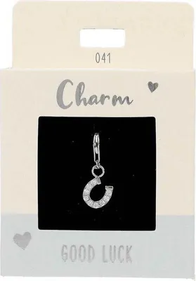 Produktbild von DEPESCHE Charm Express yourself Hufeisen silber