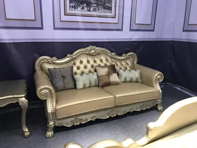 Produktbild von Klassischer 3 Sitzer Couch Sofa Couch Polster Sofas Couchen Barock Chesterfield