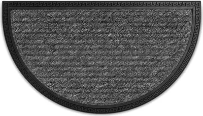 Immagine prodotto di Zerbino Astra per interni ed esterni BORDER HALFROUND Grigio 40 x 70 cm