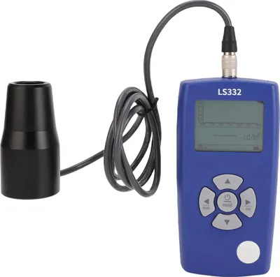 Zdjęcie produktu dla Światłomierz LCD Jectse, cyfrowy luksomierz natężenia oświetlenia 0,01 ~ 1 000 000 Cd / m2, pomiar migotania za pomocą sondy, analiza krzywej widma dla typów wyświetlaczy