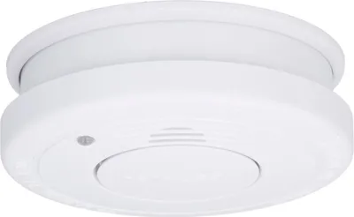 Produktbild von Grundig Optischer Rauchmelder – Feuermelder 8 Jahre Batterielaufzeit – 85dB Alarm mit Testknopf und Batteriestandsanzeige – Geeignet für Räume bis 40m²