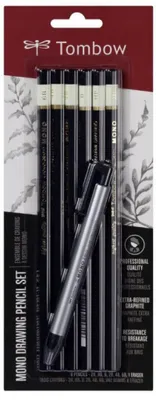 Obrázek produktu pro Tombow Umělecká tužka na kreslení s gumou Mono
