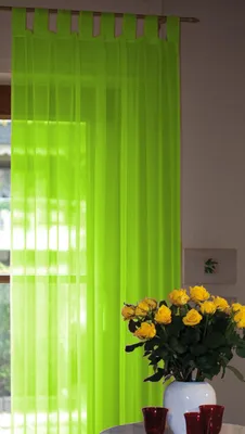 Produktbild von Voile Schlaufenschal 140x245cm grün