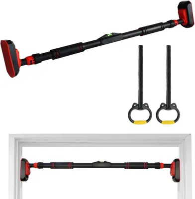 Produktbild von Verstellbare Klimmzugstange für den Türrahmen ohne Bohren bis 250 kg – Pull-up-Bar – Krafttraining